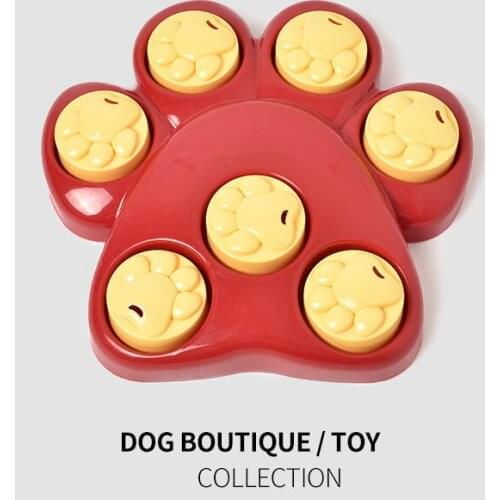 Teddy Law Fighting Dog Puzzle Food Box Toy Pet Toy Treasure Hunt Slow Food Box Leaking Food Bowl Pet Supplies