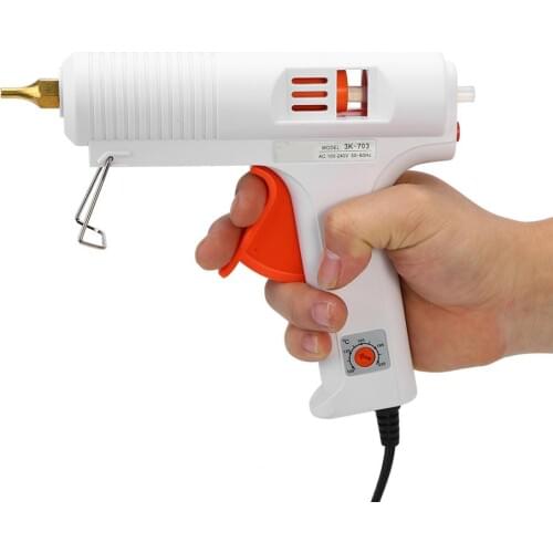 110W Hot Melt Glue Gun 110-240V Adjustable Constant Temperature Heater Hot Melt Glue Gun Muzzle Diameter 11mm Craft Repair Tool