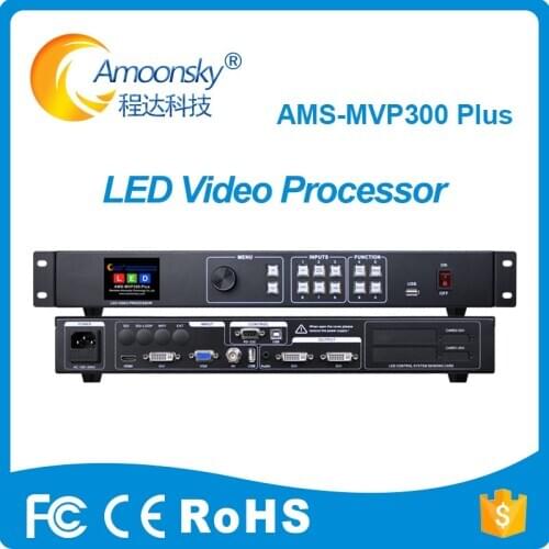 Mvp300 plus led video controller support 3840*640 similar Kystar ks600 video scaler for absen led display dot matrix display