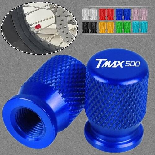 For YAMAHA TMAX500 TMax T MAX 500 2001-2007 2006 2005 2004 2003 Motor CNC Accessorie Wheel Tire Air Port Cover Airtight Covers
