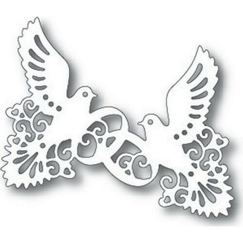 L-Sunday Crafts Die Dove Metal Cutting Dies Scrapbooking For Card Making DIY Embossing Crafts Decor