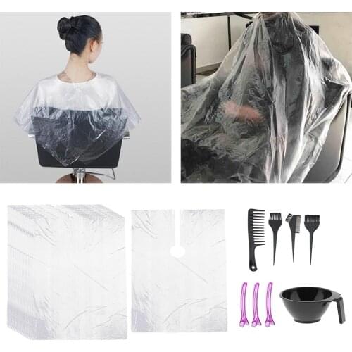 50x Hairdressing Capes Waterproof Barber Perm Shampoo Hair Styling Apron