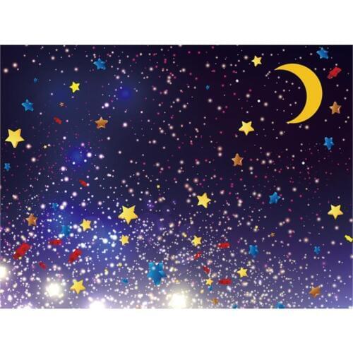 Ceiling Wallpaper Murals Living Room Bedroom Ceiling Mural Decor Colorful night sky ceiling mural
