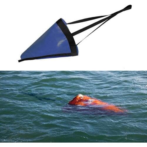 Sock Sea Anchor Drogue Float Leash Sea Brake System for Marine Canoe Boat Inflatable Power Boat Pontoon