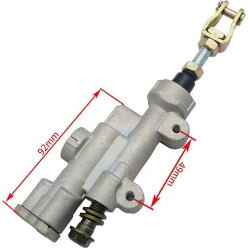 New Motorcycle Rear Hydraulic Brake Master Cylinder Pump For Honda CRF450R CRF CQR ATV Pit Pro Dirt Bike