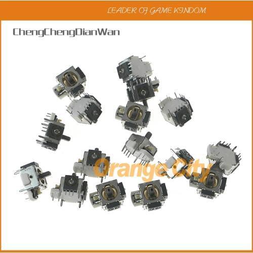 OEM 3D Analog Joystick Thumb Sticks buttons For XBOX 360 Xbox360 PS2 ALPS wireless wired controller joypad ChengChengDianWan