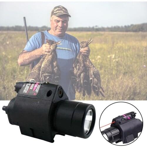 Portable M6 Flashlight with Tail Switch High Brightness Hunting Torch Outdoor Hiking Camping Accessories for Glock 17/19