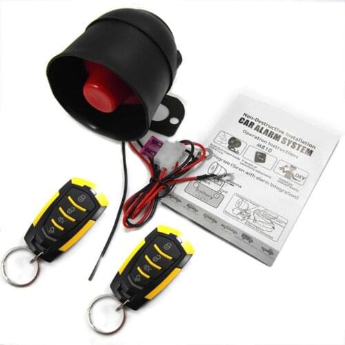 Professional 810-8182 Electronic Remote Control Car Alarm Device Auto Anti-theft System Parts Accessories Supplies Products