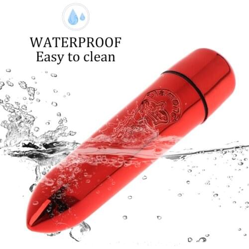 Realistic Vibrator Precision Clitoral Stimulation Discreet Bullet Lipstick Vibrator Waterproof Adult Sex Toy