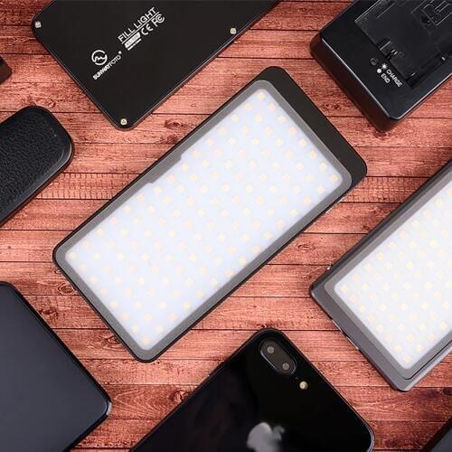 SUNWAYFOTOT FL-120 LED Light for Studio Video Photo LED Lights Photography Lighting Dslr Camera Light Selfie for Youtube Selfie