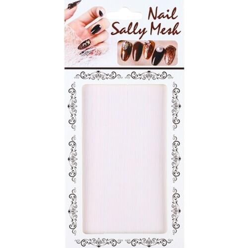 Luminous Nail Art Stickers Mesh French Nail Tips Decoration Charms for Women DIY