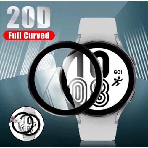 Full Cover Protective Film For Samsung Galaxy Watch 4 Watch4 Classic 3D Curved HD Screen Protector For Galaxy Watch 4 Soft Film