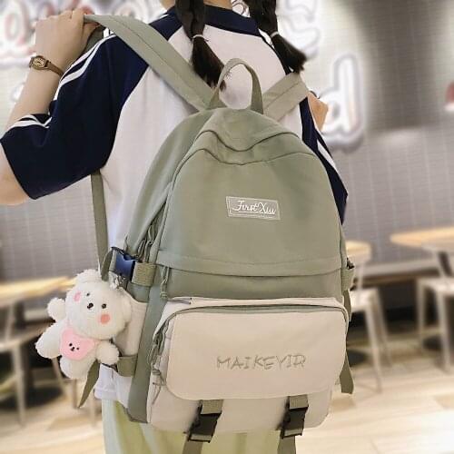 Women Cute Travel teenager School Bag Fashion Lady Kawaii Book Backpack Female Laptop Student Bag Girl Harajuku College Backpack