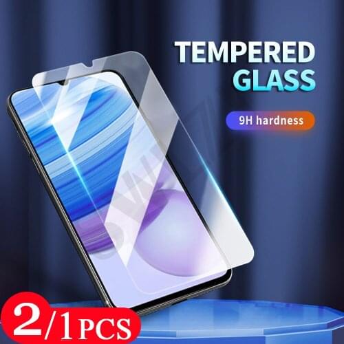 2/1Pcs Glass for Redmi note 10 5G 9 pro Max 10S 9S 9T 8T 10X 4G 8 7 pro 7S phone screen protector tempered glass protective film