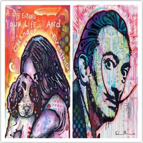 5D DIY Diamond Painting Character Portrait Rhinestone Art Picture Inlaid Mosaic Home Decoration Gift Cross Stitch Kit GJ779