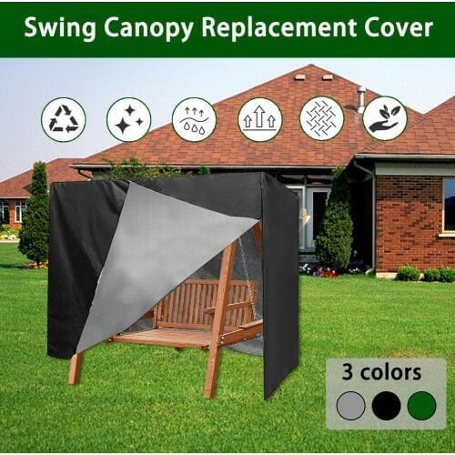 Outdoor Swing Seat Cover Rattan Swing Patio Garden Weave Hanging Egg Chair Seat Cover Anti-UV Waterproof Home Hanging Organizer