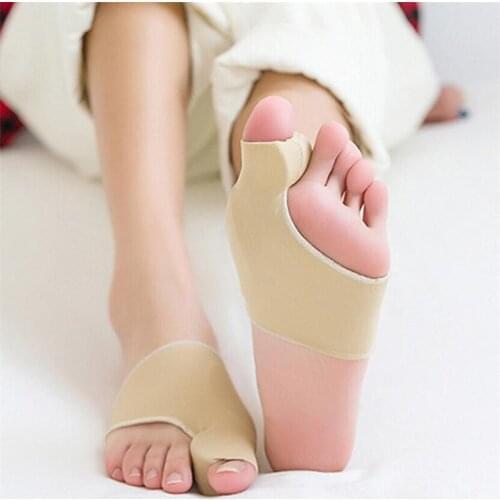Forefoot Bunion Corrector Gel Pad Stretch Nylon Hallux Valgus Protector Guard Toe Separator Orthopedic Shoe Insole Protector