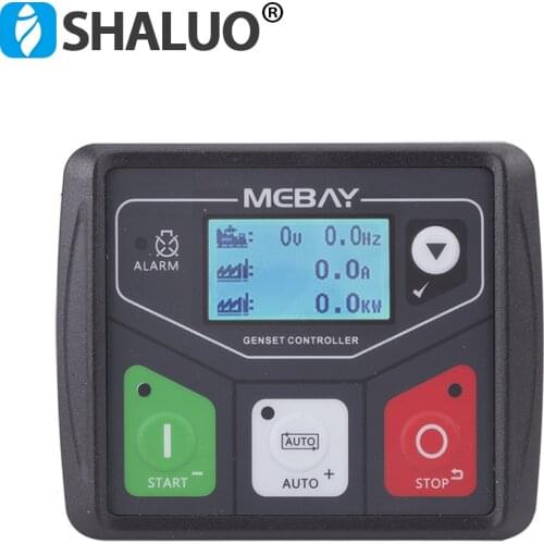Mebay DC30D Generator Control Module Small Diesel genset Controller Panel USB programmable PC Connection