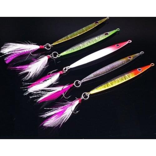 Solie metal bait 20g bionic fish for lure in deep water suitable for long distance casting