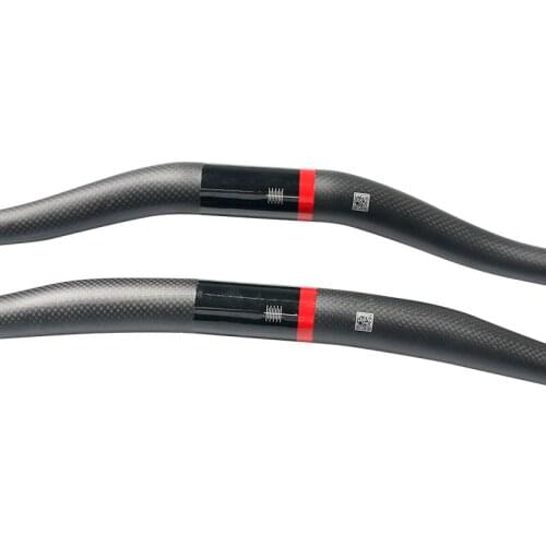 NEW 31.8*820mm 9 3K Carbon MTB Mountain Bike Hand lebar Bicycle Flat Riser Bar