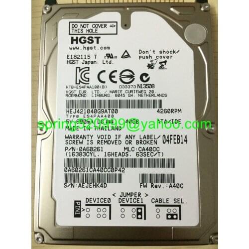 Brand new Hard Disk drive HEJ421040G9AT00 40GB For HITACHI Car HDD navigation systems made in Japan