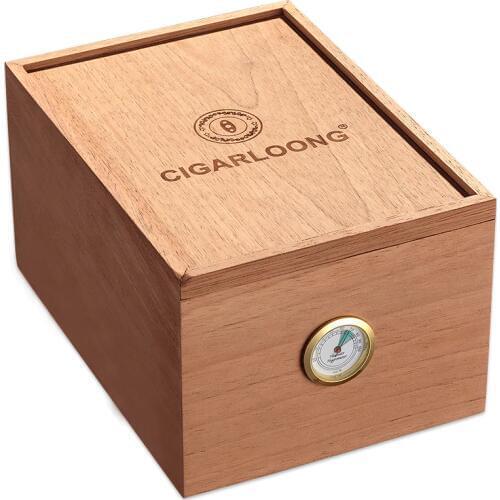 Humidor Cedar Wood Large Capacity Cigar Moisturizer Box/Cabinet HH-116