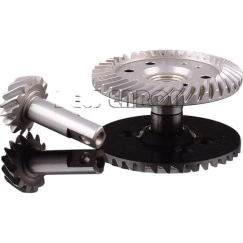 Steel Differential Ring Pinion Gear 5379X For Traxxas Revo Summit Slayer T-Maxx Slash Rustler XO-1 Stampede NEW ENRON 37T/13T