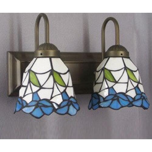 Tiffany fashion European style wall lamp Baroque Bohemia mirror light rustic bed-lighting lamps