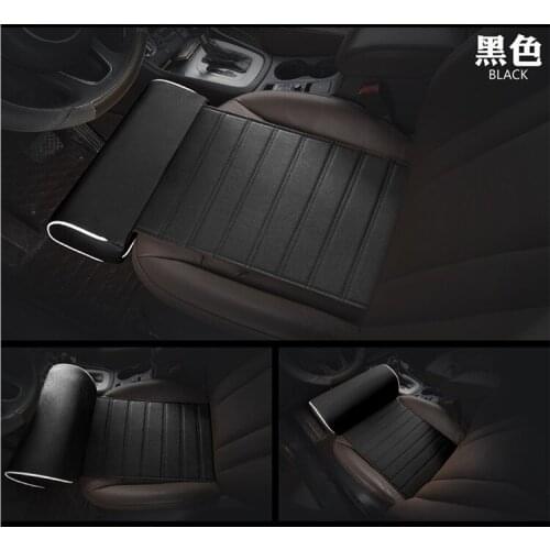 Universal Faux Leather Car Seat Leg Thigh Support Cushion Lengthen Pad Car Seat Cover