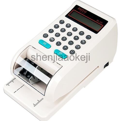 110-220v English Check Printer DY330 RMB Hong Kong Dollars US Dollar Singapore Singapore SGD Five-nation cheque printer 1pc