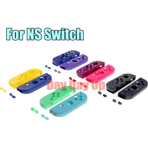 15sets For Nintendo Switch NS JoyCon Joy Con Controller Replacement Housing Shell Case for NS Switch Right Left SL SR Buttons