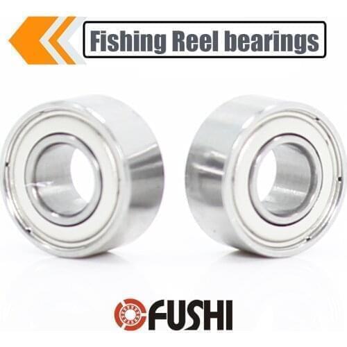2Pcs SMR115ZZ CB Air Bearing 5*11*4 mm ABEC-7 Stainless Steel Hybrid Ceramic Bearing DRY Ocean Fishing Reels MR115 ZZ