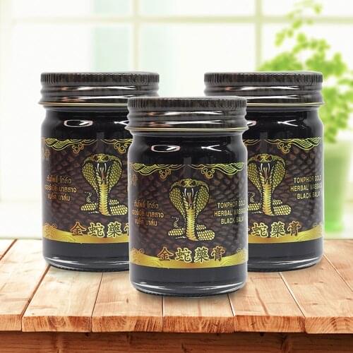 50g Thailand Golden Snake Tiger Balm Ointment Knee Pain Joints Pain Relief Muscle Pain Relax Balm Health Care for Body Cream