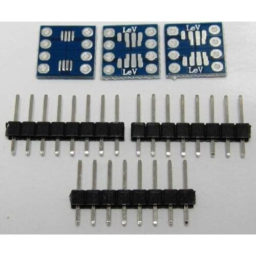 Free Shipping! 120pcs sets SOP SOT MSOP TSSOP turn DIP 8 pin multifunction adapter plate