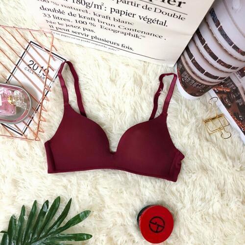 New Sexy Seamless Bra Gather Adjustable Women Bra Seamless Underwear Push Up Bra Brand Support Wholesale push up bras gather