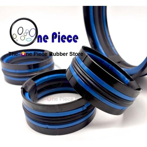 DAS Seal 16×25×17.7 Hydraulic cylinder Double-acting compact gasket Polyester elastomer PU Backup+POM wear ring+NBR rubber