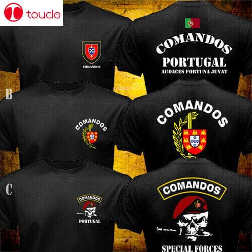 Portuguese Army Special Forces Commando Comandos Portugal Military T-Shirt
