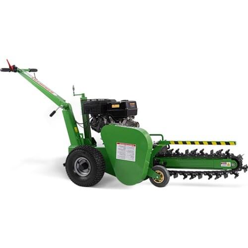 Mini Ditching Machine Petrol Motor Trencher For Farmland Garden Use