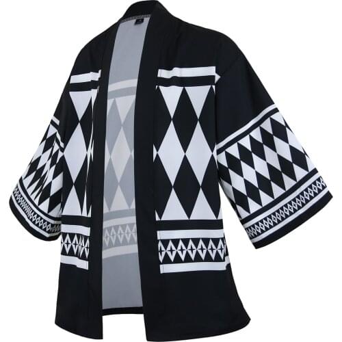 Japanese Anime Tokyo Revengers Cosplay Costume Cloak Kimono Hanagaki Takemichi Ken Ryuguji Haori Kimono Coat Tee Men Halloween