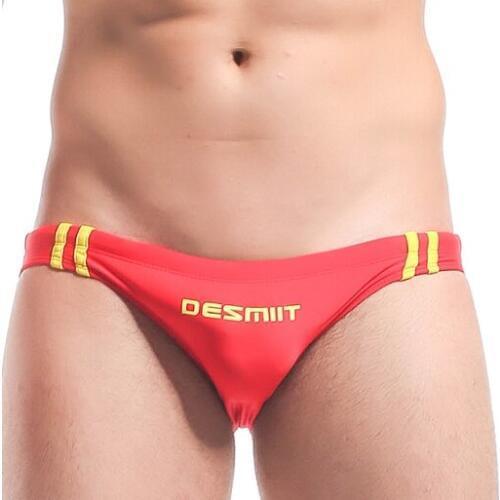 Mens Low Rise Swimwear Sexy Swim Brief Bathing Shorts Bikini Panties for Swimming Pool Beach Board Swimsuit Man Beachwear Brand