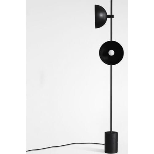 Double Light Floor Lamp Latest Living Room Floor Lamp Black Floor Lamp Simple and Fashion Design for Modern House