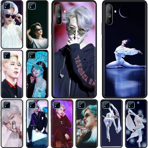 Park Jimin K Pop Cell Phone Case for Realme 6 7 8 C3 C21 XT 5 GT Neo C11 X50 Pro 5G C25 Mobile Phones Cover Coque