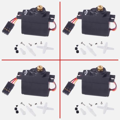 4PCS JX Servo PDI-1171MG 17g 3.5kg Metal Gear digital Core Servo For 1/8 1/10 RC Car Plane Boat Robot Arm Helicopter