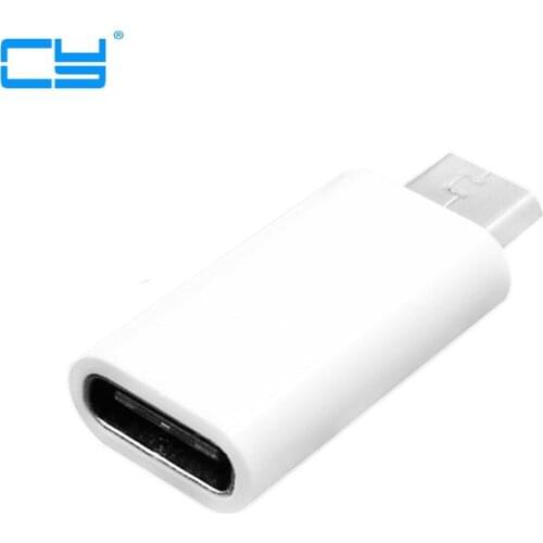 Usb-c type-c female to micro usb male adapter usb type c female to microusb male charging charge phone for letv xiaomi 4c huawei