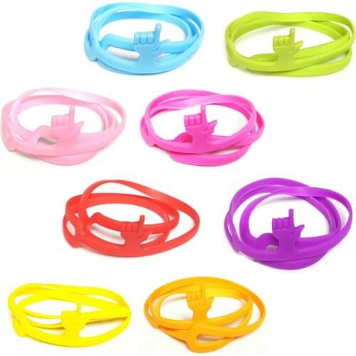 2pcs/lot New Cute Silicone Finger Bookmark Unique Creative Book Clips School Office Supply Funny Kids Reading Gift for Students