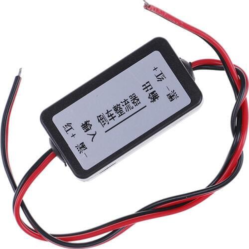 1pcs power filter car reversing camera regulator relay solves the start screen relay interference filter