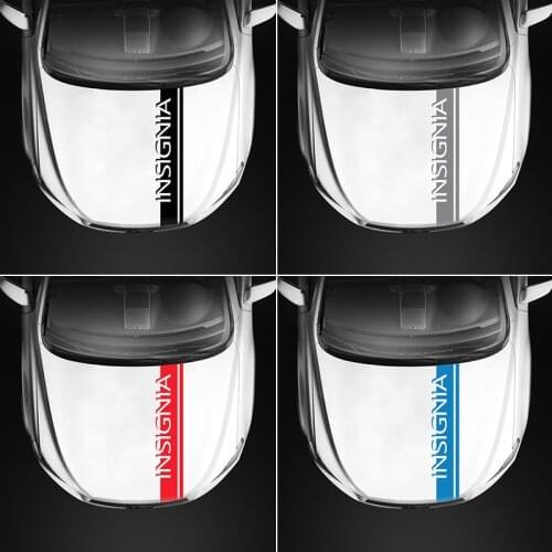 140cm*18cm For OPEL INSIGNIA Car Stickers Three-dimensional Letters Hood Emblem Logo Badge Styling Auto Accessories