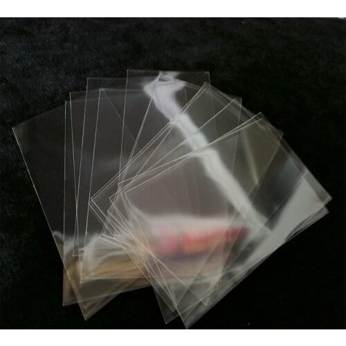 6 Standard Sizes 100pcs/bag Transparent PVC Cards Sleeves Anime Magic Board Game Tarot Three Kingdoms Board Games Poker Covers