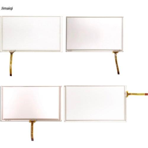 For HSD062IDW1 CLAA062LA01 Car GPS Radio DVD Navigation 6.2/7/8Inch Resistive Touch Screen Panel 155*88 165*100mm ZCR-0962 Glass