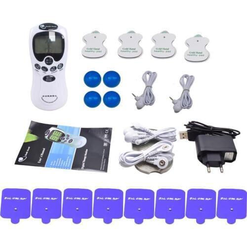 Digital Tens Unit Cervical Full Body Pain Relief Electronic Pulse Acupuncture Massager Muscle Stimulator Relaxation Treatments
